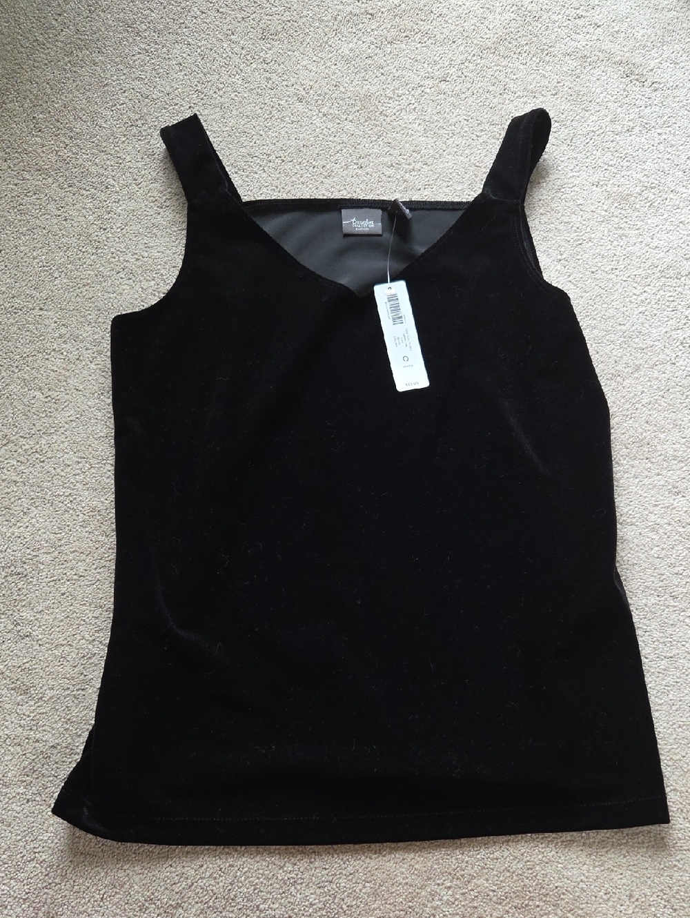Velvet V-Neck Tank Top From Chicos